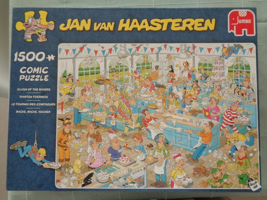 Jan van Haasteren puzzel (1500 stukjes) deel 5, Enlèvement ou Envoi