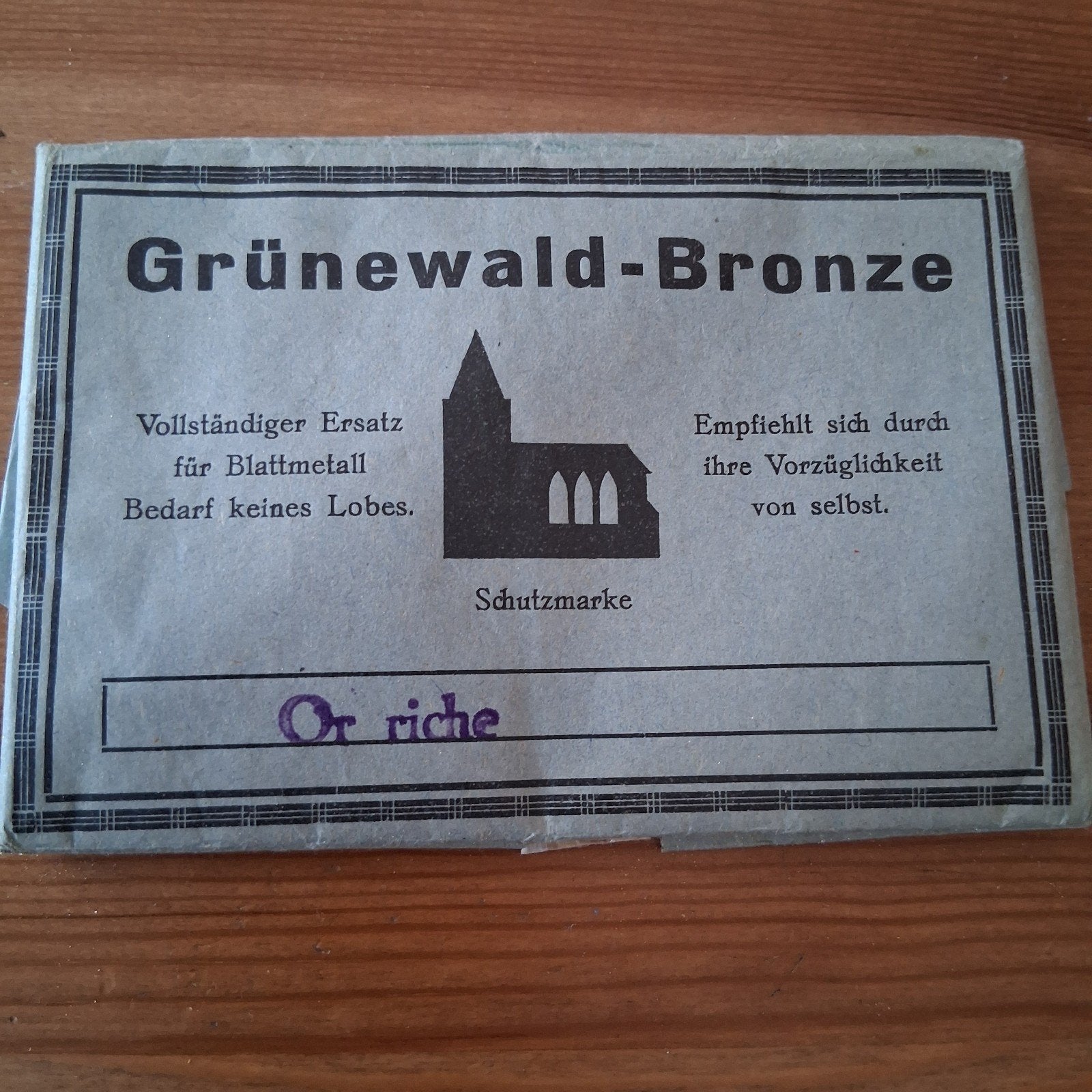 Grűnewald-bronze, Enlèvement