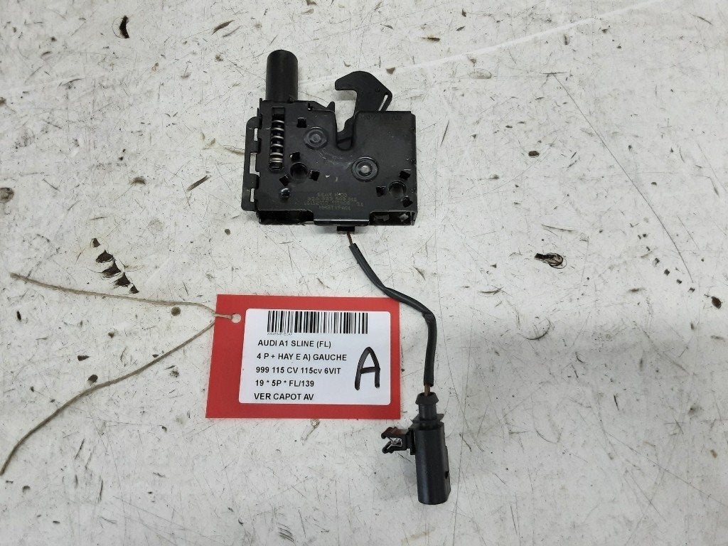 SERRURE CAPOT Audi A1 Sportback (GBA) (82A82350301S), Mevr. I. Hauben, Audi, Utilisé, Rue de l'Espoir 34 34
4030  GRIVEGNÉE, BE