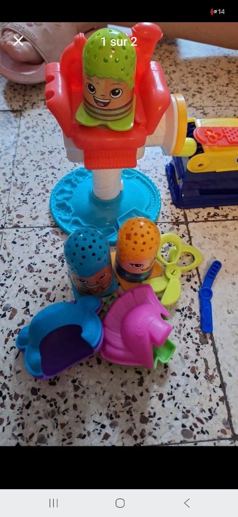Play doh, Enlèvement, Utilisé