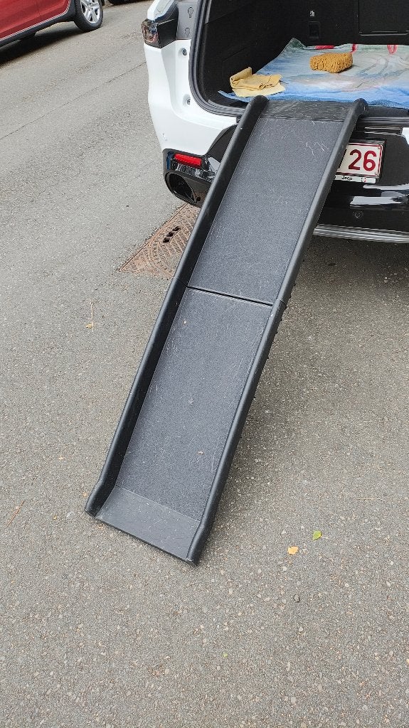 instapbrug hond naar Auto, Dieren en Toebehoren, Ophalen, Zo goed als nieuw