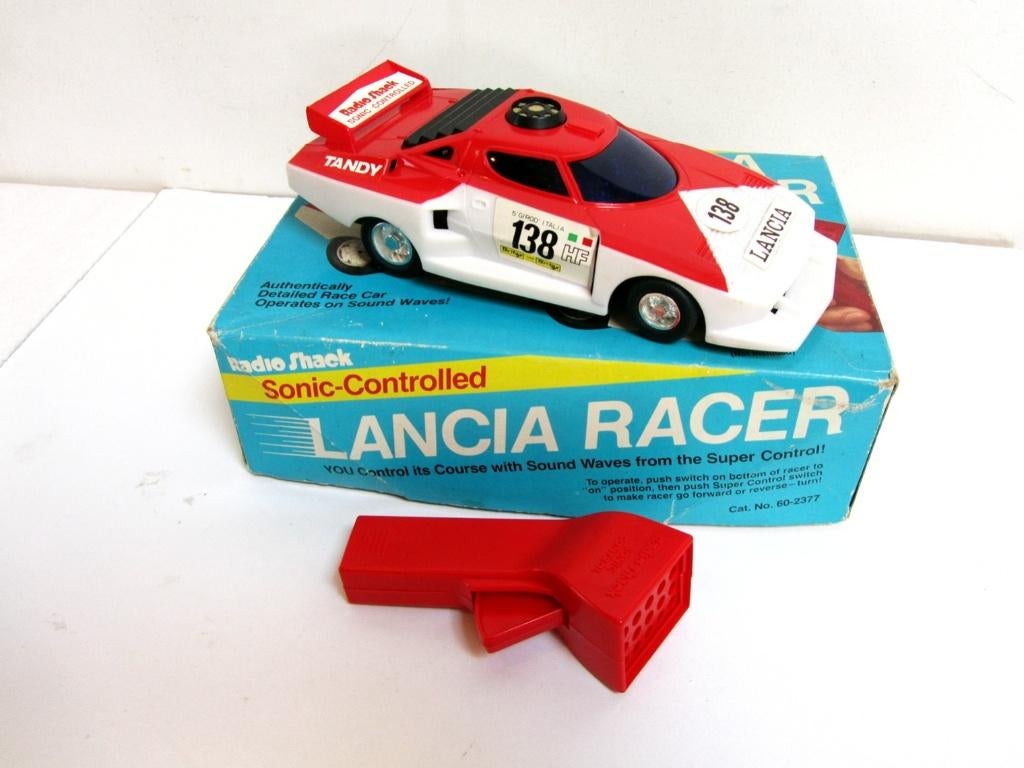 Lancia Racer met geluidsbesturing Radio Shack Tandy Korea, Ophalen of Verzenden, Zo goed als nieuw, Auto