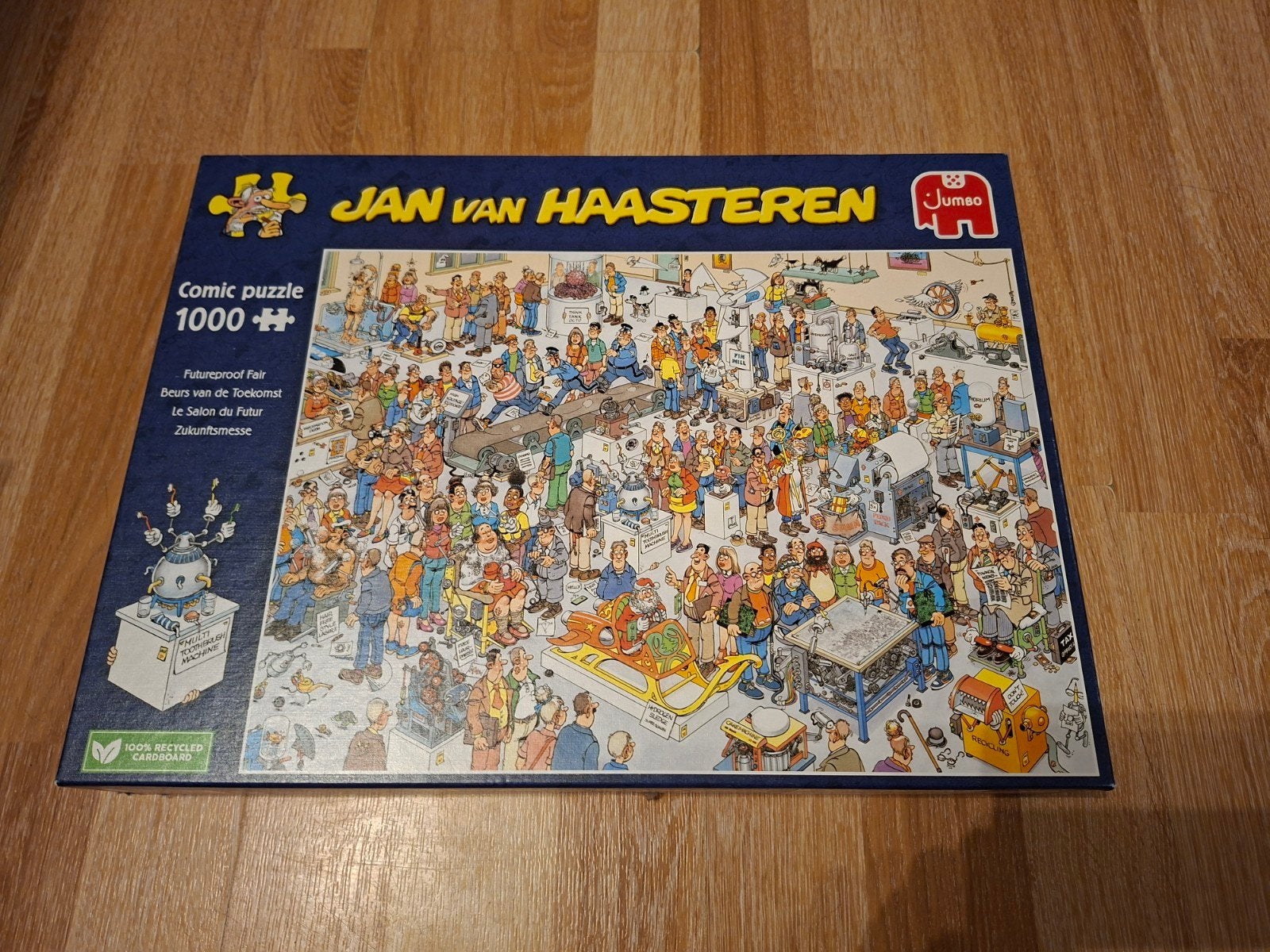 Puzzle 1000 pièces Van Haasteren, Enlèvement, 500 à 1500 pièces, Comme neuf, Puzzle