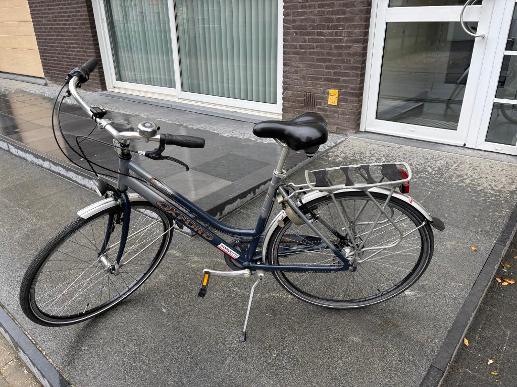 Oxford damesfiets nagezien en mooie staat, Fietsen en Brommers, Velgrem, Versnellingen, Zo goed als nieuw, Ophalen