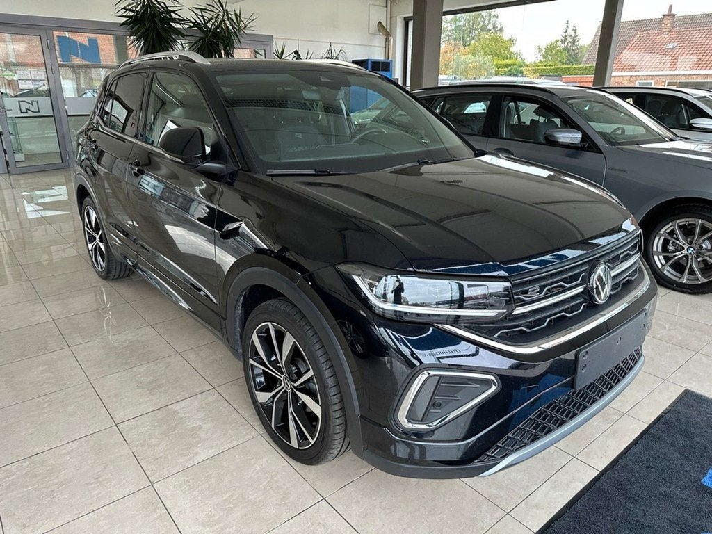 Volkswagen T-Cross 1.5 TSI R-Line DSG | Camera | Keyless | I, 4 cilinders, Zwart, 5 zetels, 5 deurs