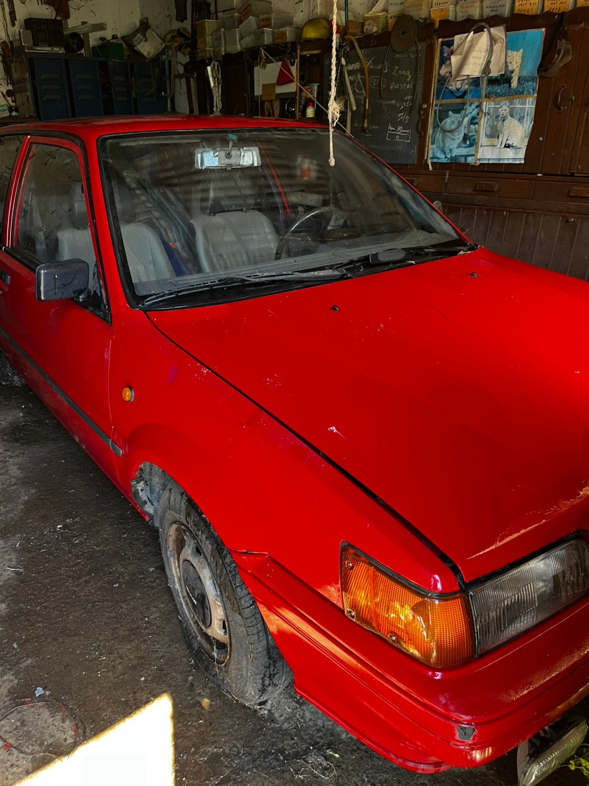 Nissan Sunny, Rouge, Achat, Entreprise, Boîte manuelle