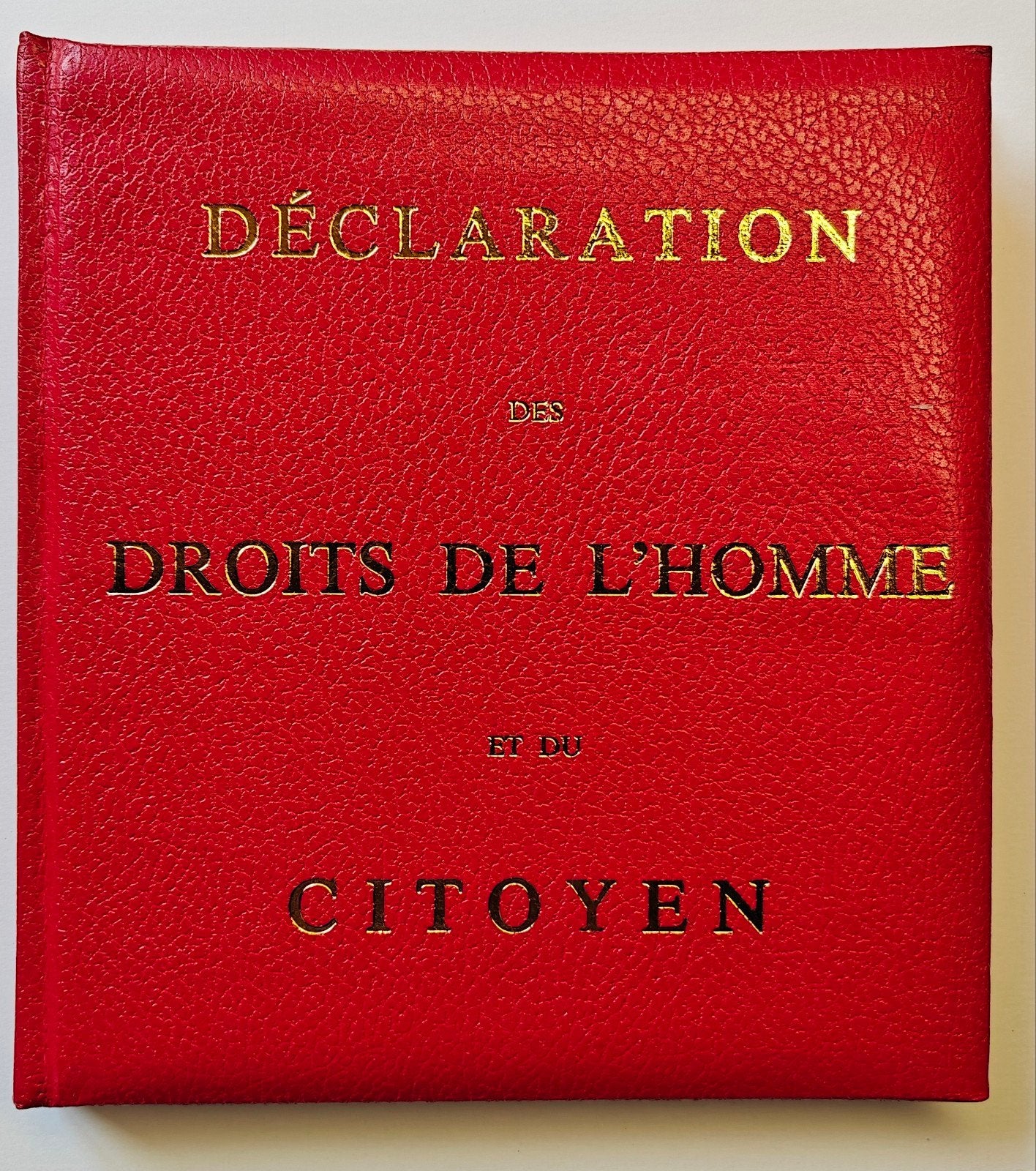Déclaration des droits de l'homme et du citoyen/1980, Enlèvement ou Envoi