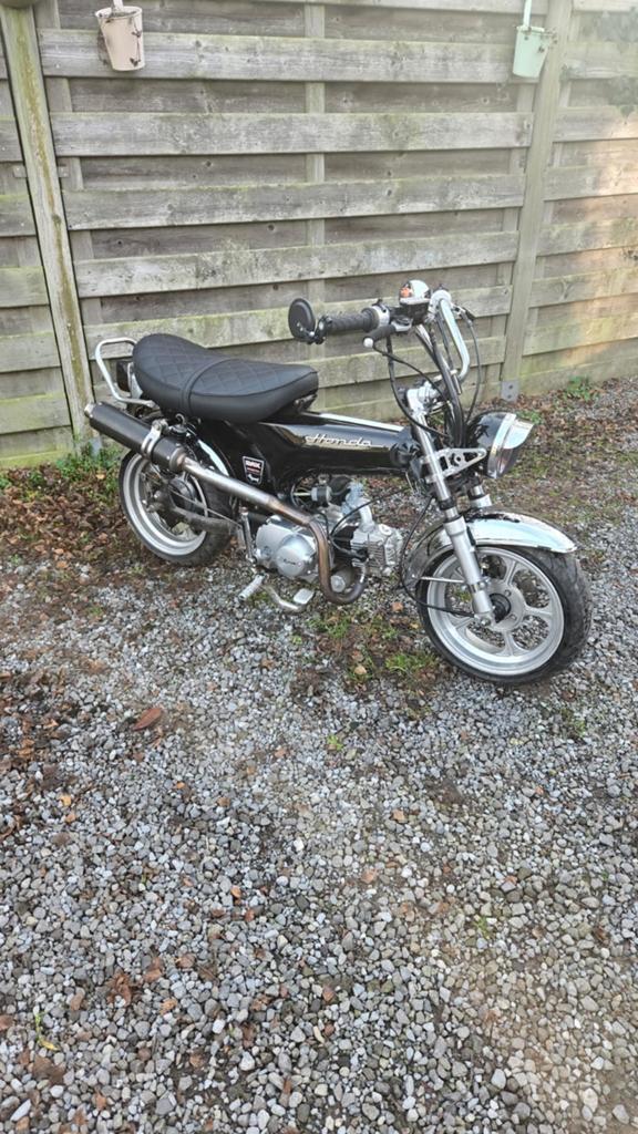 Honda dax, Ophalen