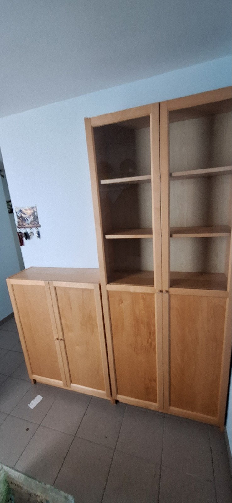Ikea Billy/Oxberg, Enlèvement, Comme neuf, Autres essences de bois, Avec tablette(s)