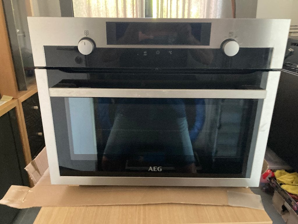 Four à micro-ondes combine encastrable, Elektronische apparatuur, Ovens, Ophalen, 45 tot 50 cm, AEG, 60 cm of meer