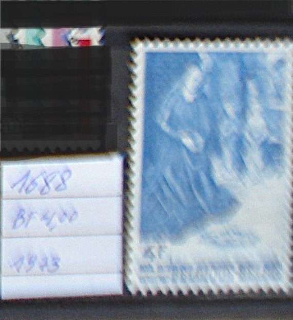 Belgique  1688   **/mnh, Neuf, Non oblitéré, Gomme originale, Envoi
