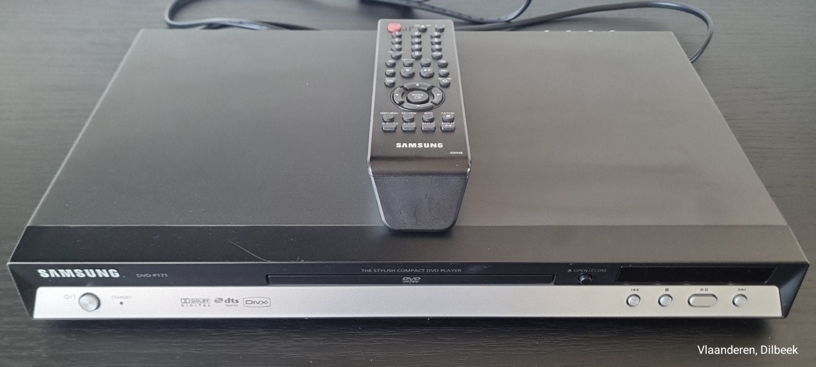 Samsung DVD-P171 comme neuf, TV, Hi-fi & Vidéo, Enlèvement, Comme neuf, Lecteur DVD, Samsung