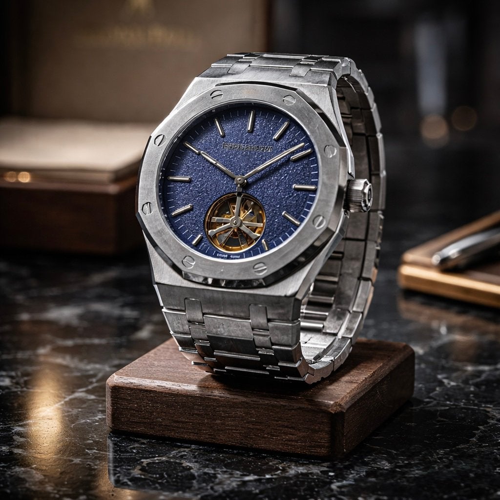 Tourbillon Royal Oak automatique, Bijoux, Sacs & Beauté, Montres | Hommes, Autres marques, Acier, Enlèvement, Acier