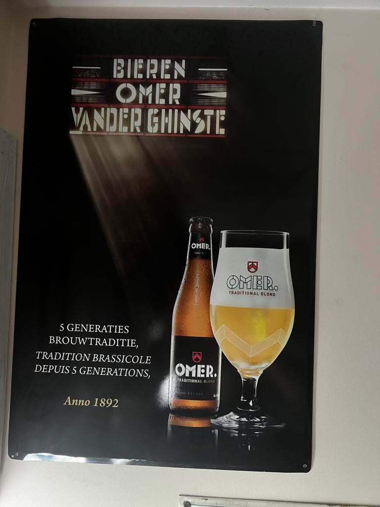 Blikken Bord Omer Vander Ghinste, Enlèvement ou Envoi, Comme neuf