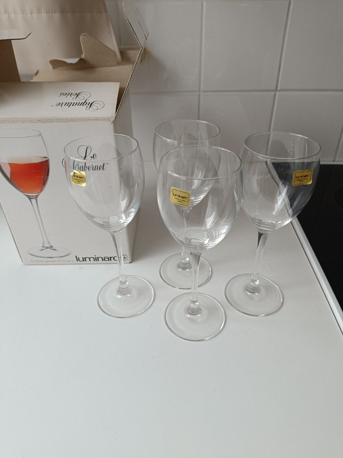 Glazen voor wijn, cola, whisky, long drink, water, Ophalen