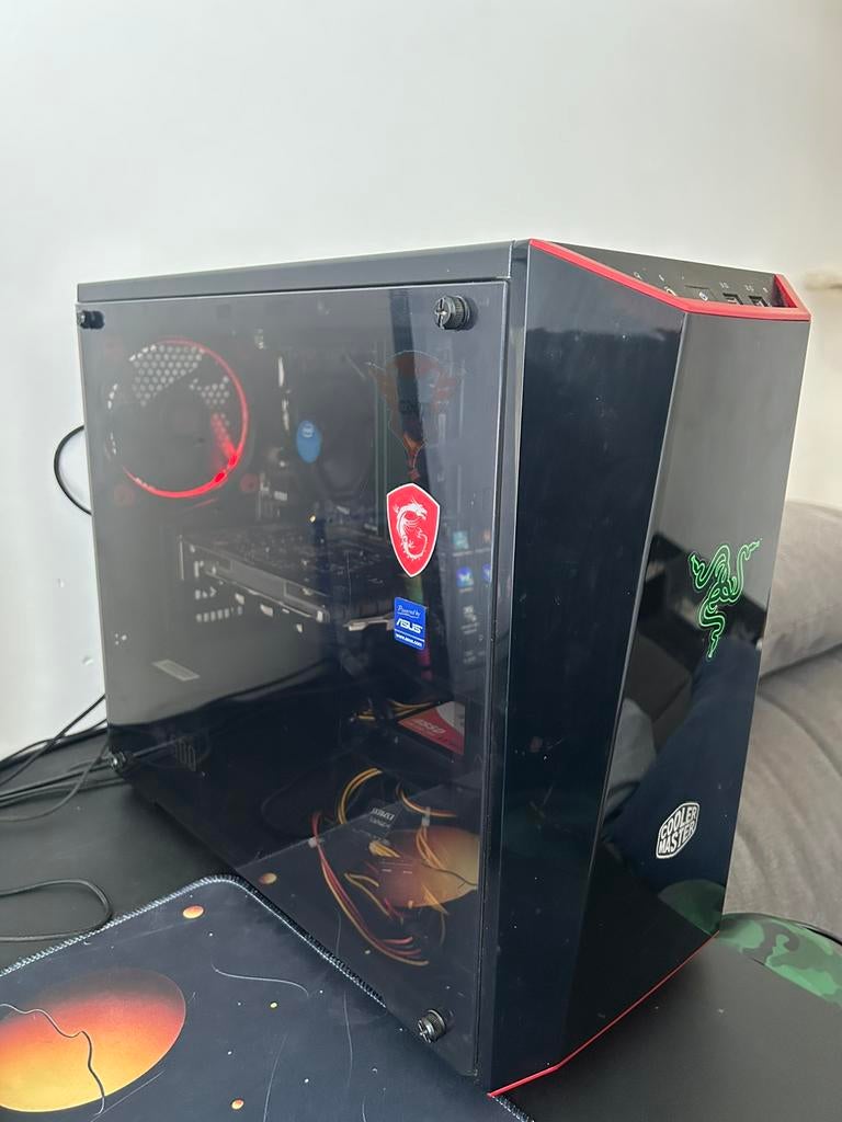 GTX 1050ti gaming-pc (4 GB), i5 8400, 8 GB RAM, Ophalen, 8 GB, Zo goed als nieuw, Gaming