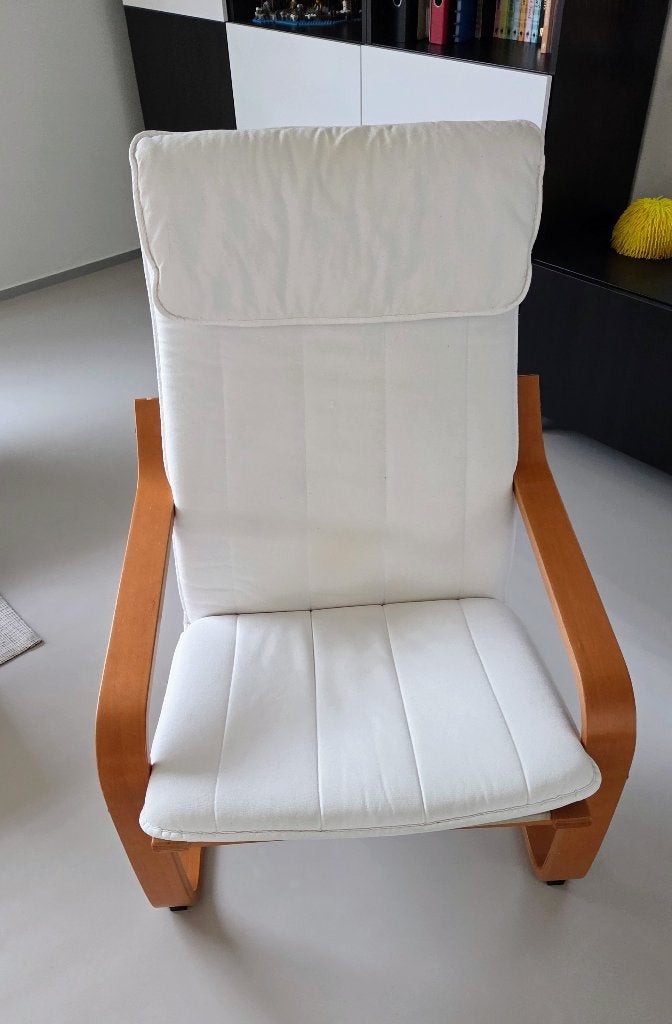 fauteuil, Huis en Inrichting, Ophalen, Hout, Gebruikt, 75 tot 100 cm