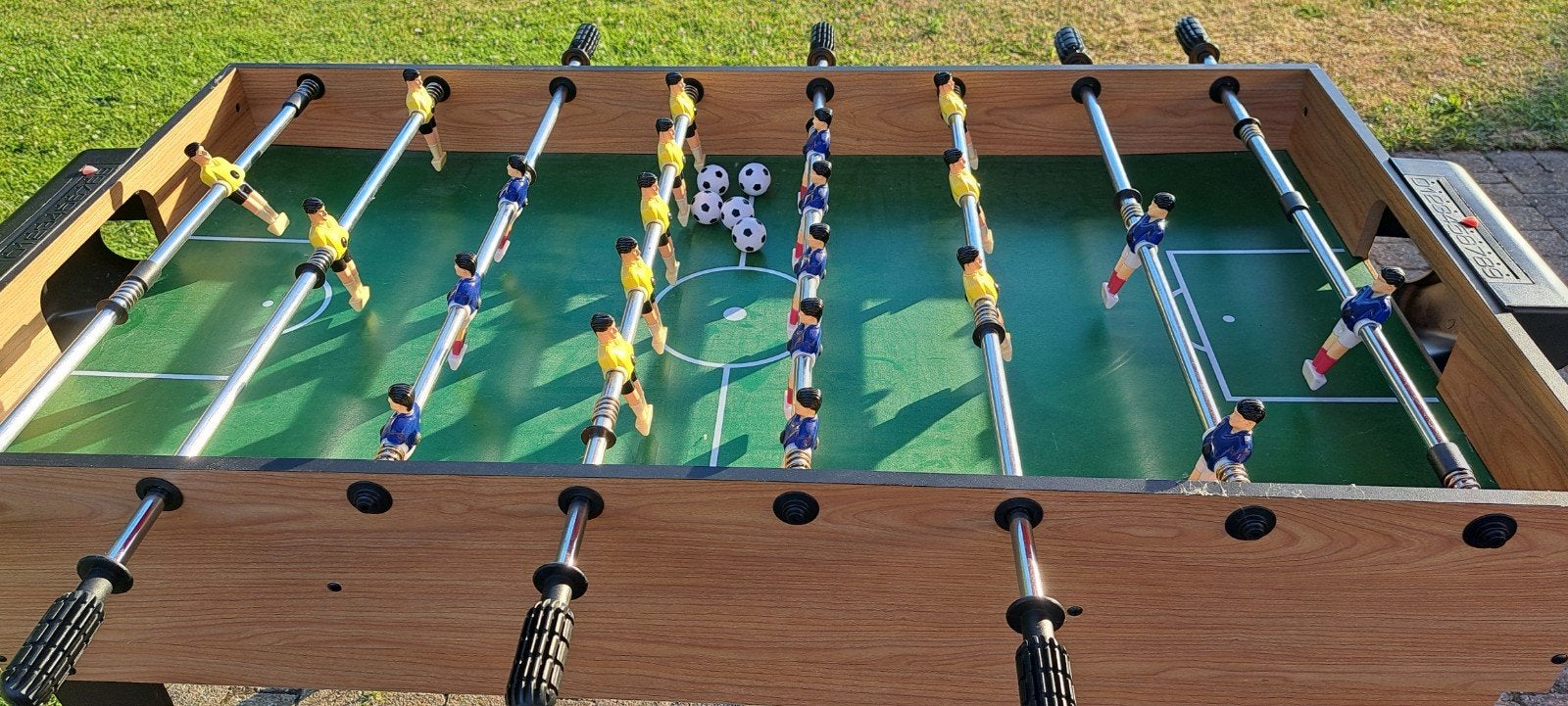 Voetbaltafel, biljarttafel voor kinderen., Ophalen