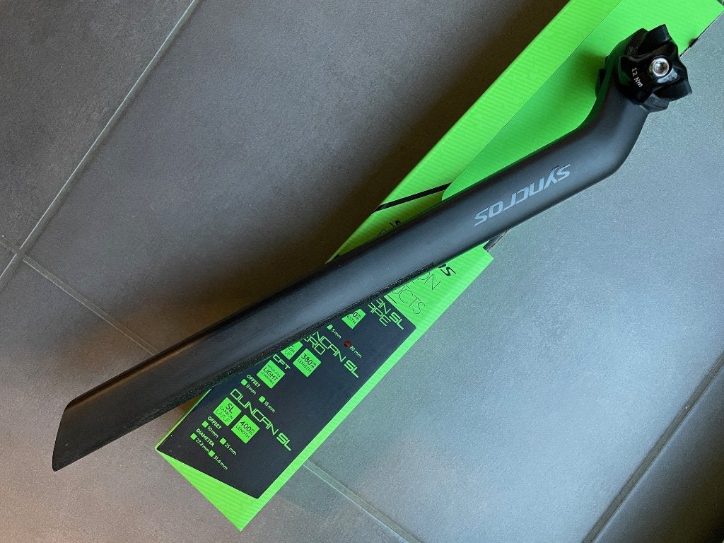 tige de selle Syncros Duncan aero SL, Vélos & Vélomoteurs, Enlèvement ou Envoi, Comme neuf, Autres types, Carbone