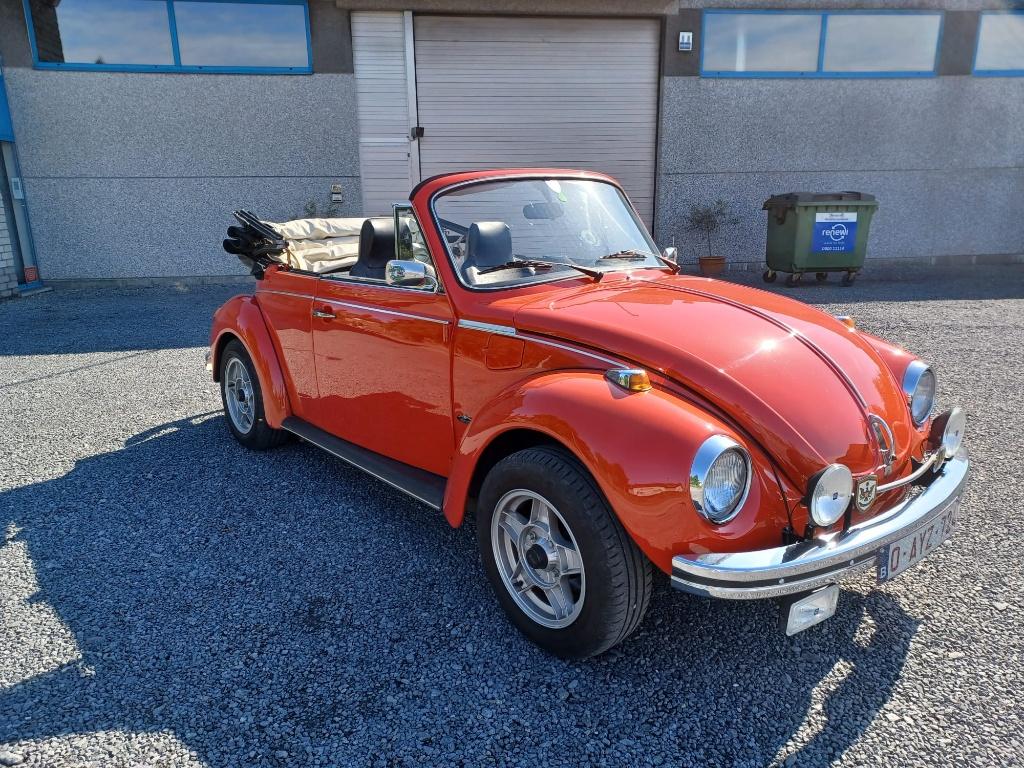 VW Kever 1303S  Karmann Cabriolet 1974 perfecte staat, Auto's, Voorwielaandrijving, Cabriolet, Handgeschakeld, Particulier