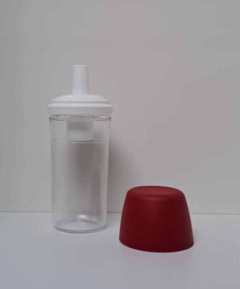 Tupperware™ « Verseur-Doseur Allegra » rouge cerise, Maison & Meubles, Cuisine| Tupperware, Neuf, Récipient ou Bol, Blanc, Rouge