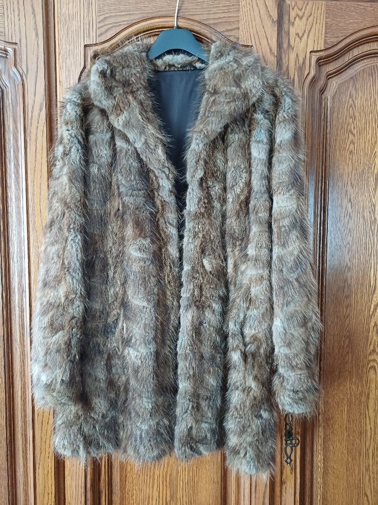 Bontjas, Kleding | Dames, Ophalen, Zo goed als nieuw, Maat 38/40 (M)