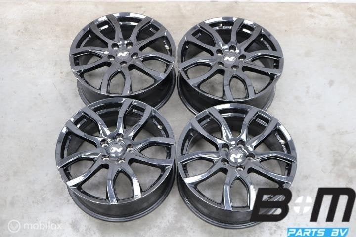 Set 18 inch lichtmetalen velgen Hyundai i30N KBA50505, Gebruikt, Velg(en), Overige maten, Personenwagen