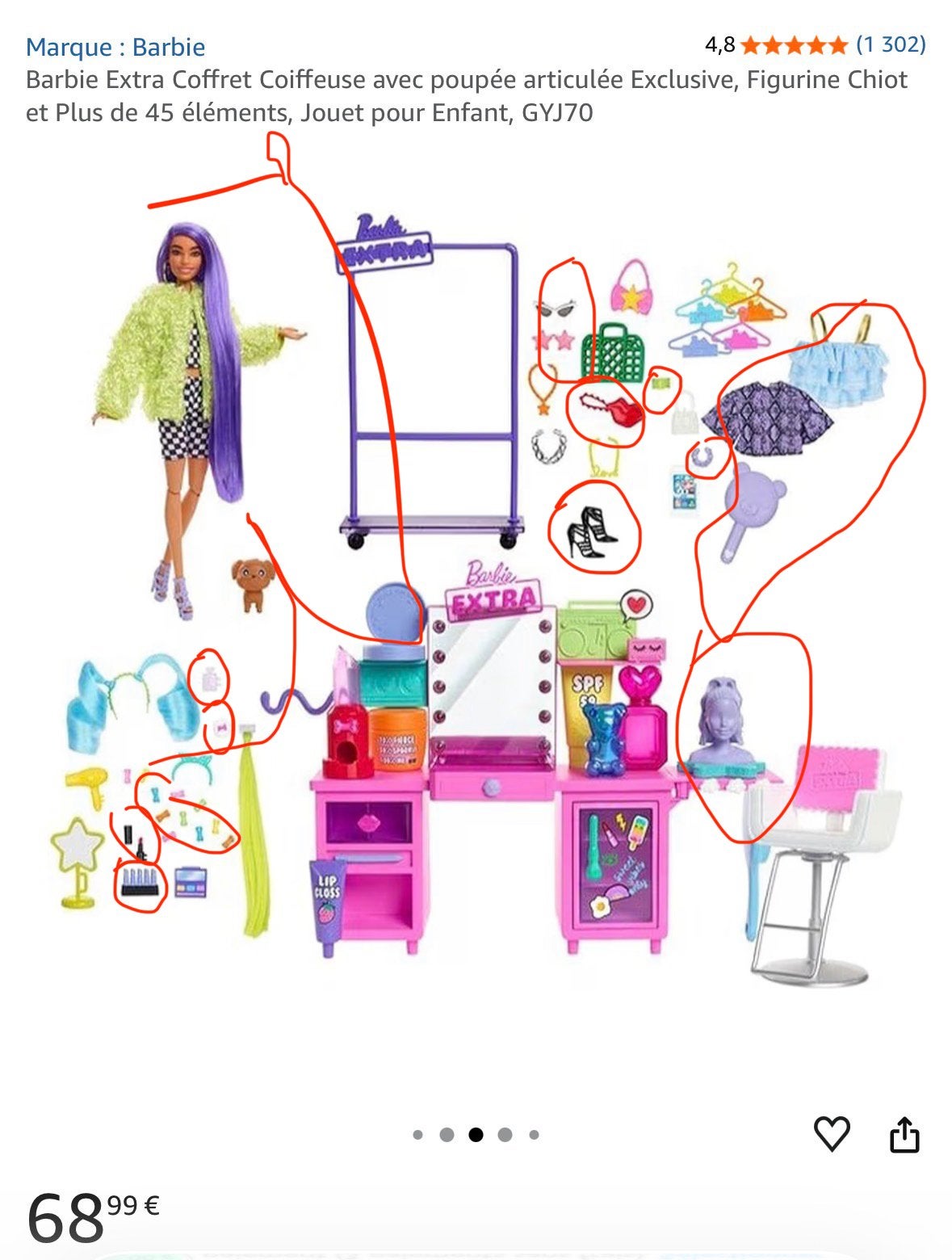 Barbie, Enlèvement, Comme neuf