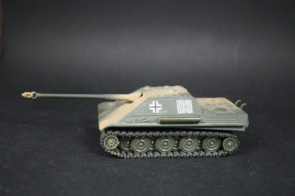 Solido Duitse Jagdpanther tank met camo - 1/50 - TOP, Ophalen of Verzenden, Zo goed als nieuw