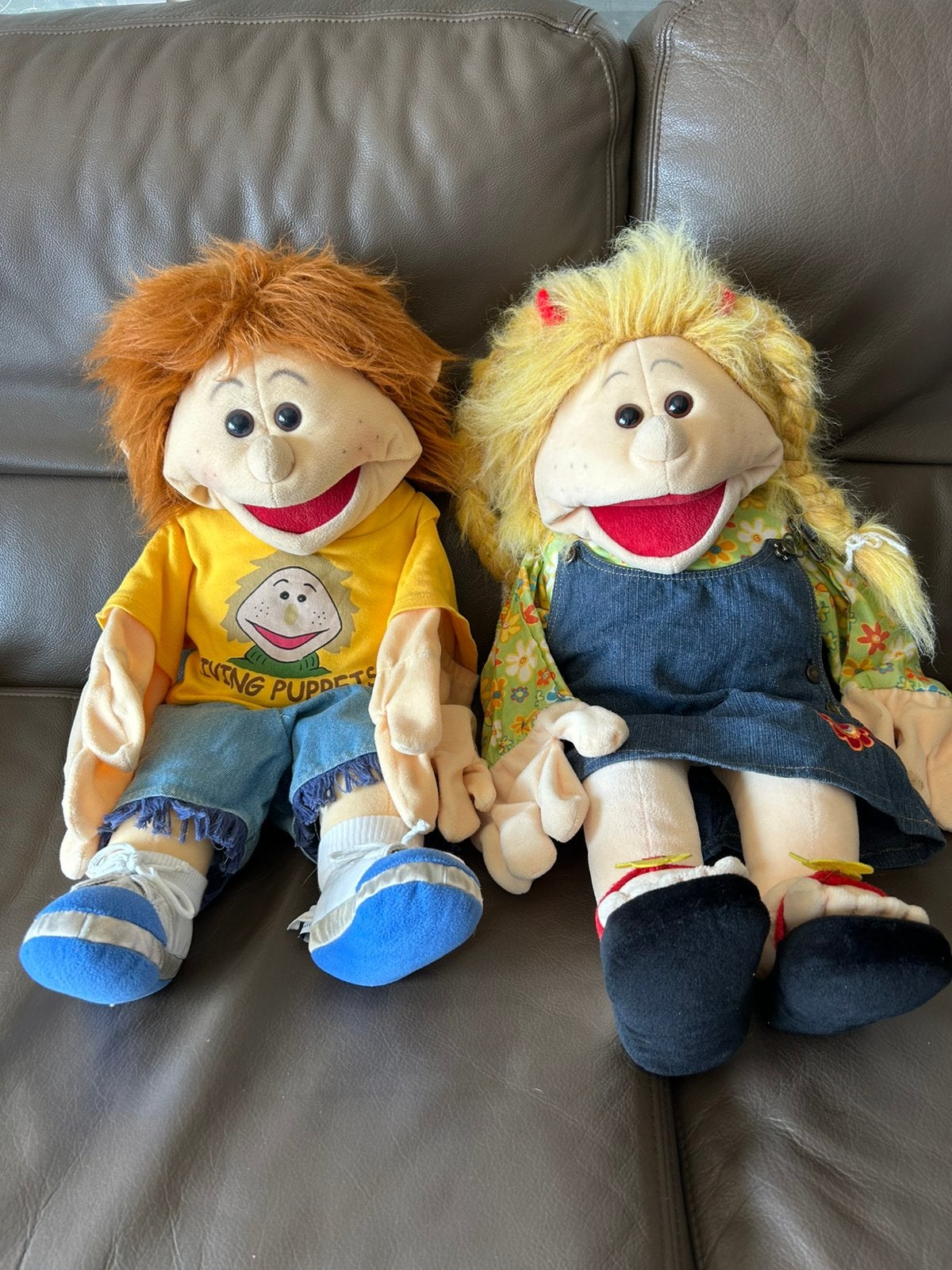 Grote living puppets, Ophalen, Zo goed als nieuw