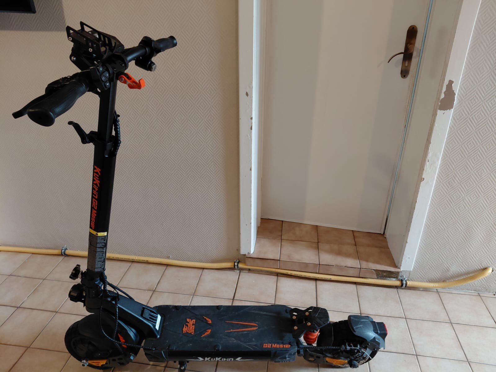 kukirin g2 master 2026 gekocht nieuw, Ophalen, Zo goed als nieuw, Elektrische step (E-scooter), Kukirin g2 master