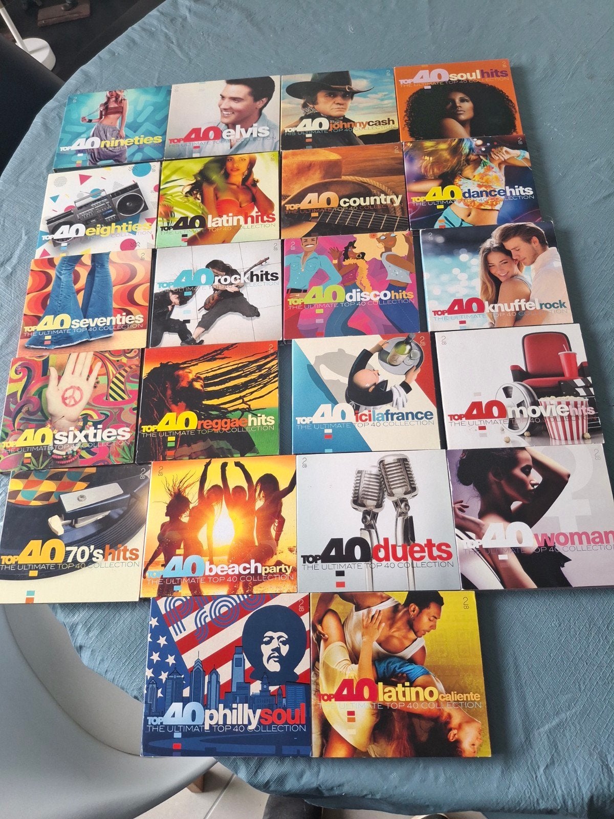 22 dubbel cds top40   sony, Cd's en Dvd's, Cd's | Verzamelalbums, Ophalen of Verzenden
