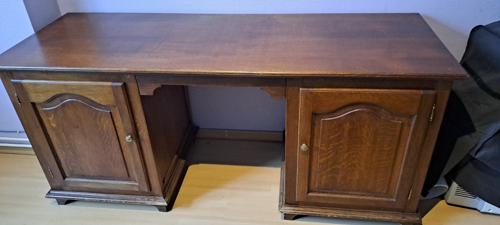 eigenhandig gemaakte bureau, Ophalen, 60 cm, Hout