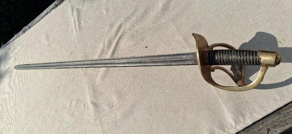 Sabre napoléonien Dragon Klingenthal 1810, Collections, Enlèvement ou Envoi, Armée de terre, Épée ou sabre