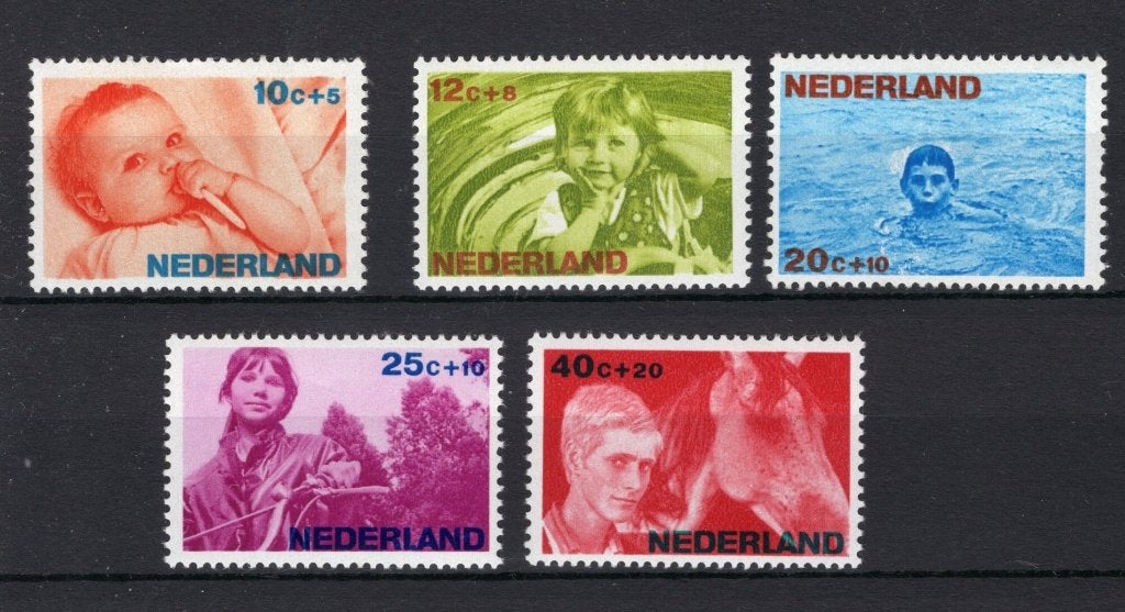 NEDERLAND 870/874 MH 1966 - Kinderzegels, Ophalen of Verzenden, Na 1940, Postfris