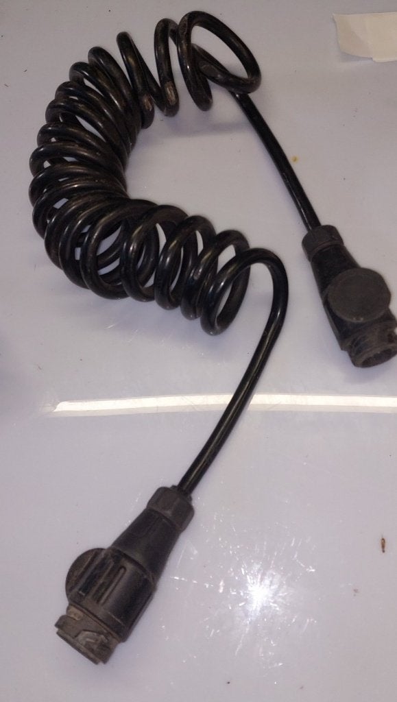 Professionele 13-Polige Spiraalkabel Aanhanger / Caravan, Ophalen of Verzenden, Zo goed als nieuw