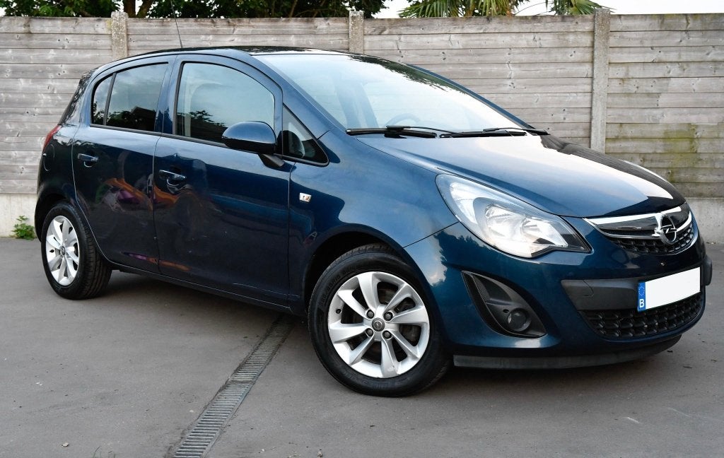 Opel Corsa 1.2*Navi*AC*Cruise*leer*, Auto's, Voorwielaandrijving, Euro 5, Bluetooth, Zwart