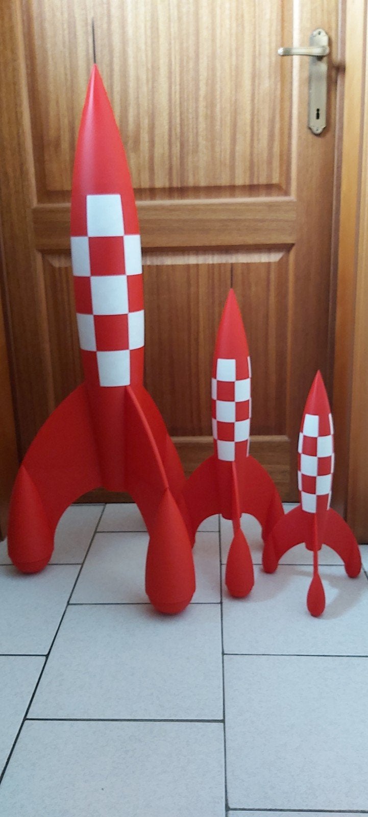 fusée Tintin, Ophalen