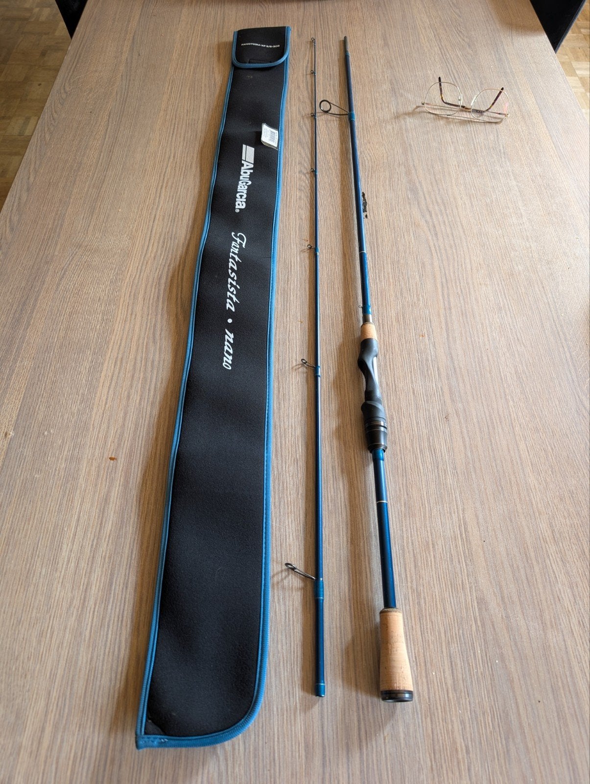 complete topset als starter,hengel,molen,tas met shads, Watersport en Boten, Ophalen, Complete set