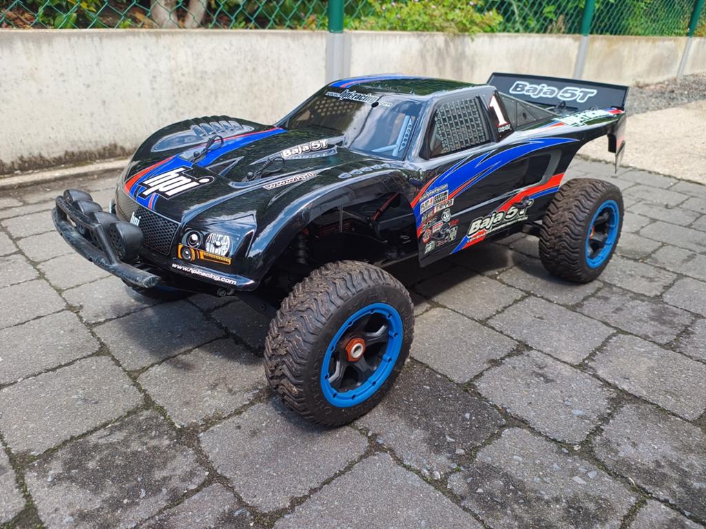 Baja 5T  1/5 brushless (en benzine), Hobby & Loisirs créatifs, Enlèvement, Essence