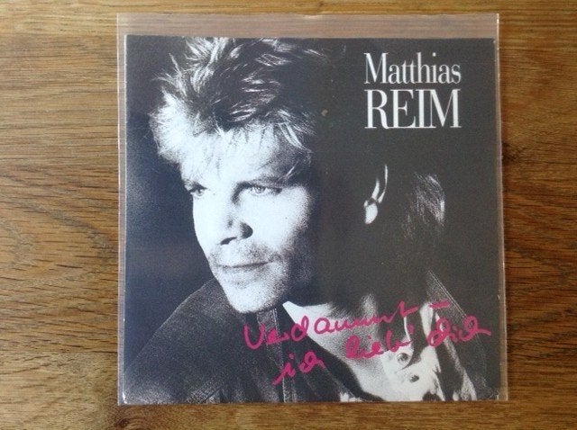 single matthias reim, Enlèvement ou Envoi, 7 inch, Pop