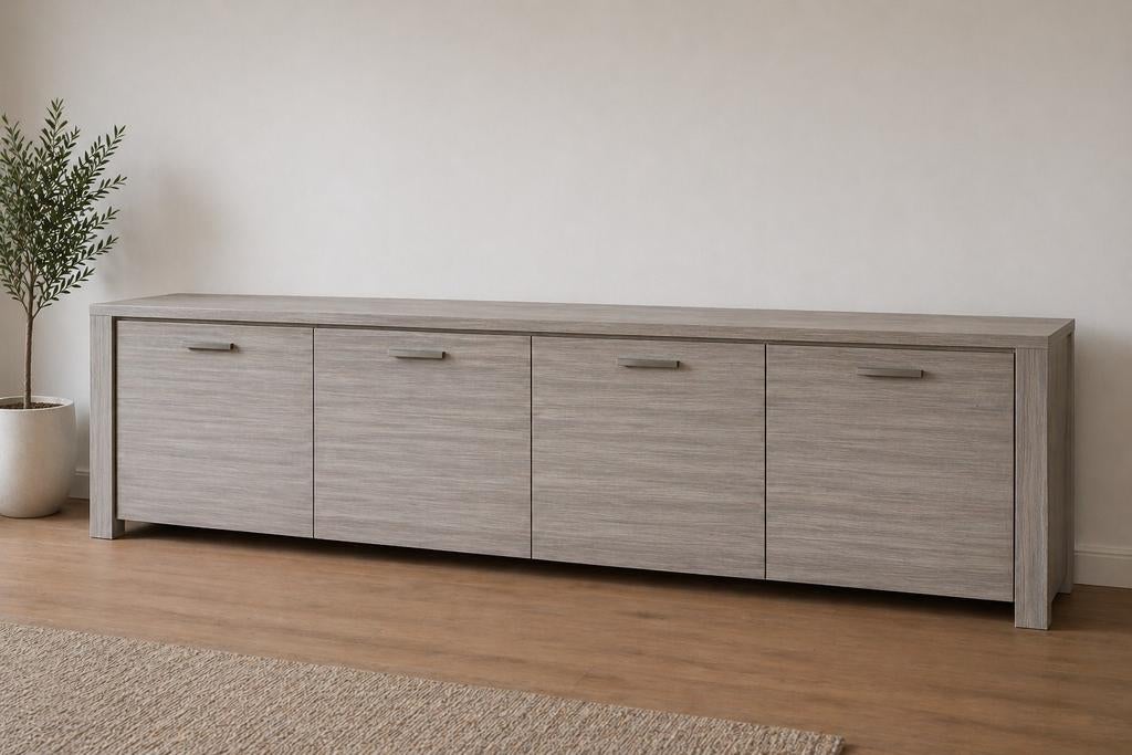 Te koop: Complete eetkamer set – tafel + dressoir + barkast, Huis en Inrichting, Kasten | Dressoirs, Ophalen