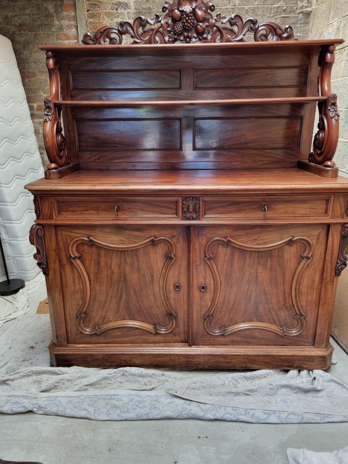 Buffet en acajou – excellent état – 15050188 cm, Maison & Meubles, Enlèvement, Utilisé