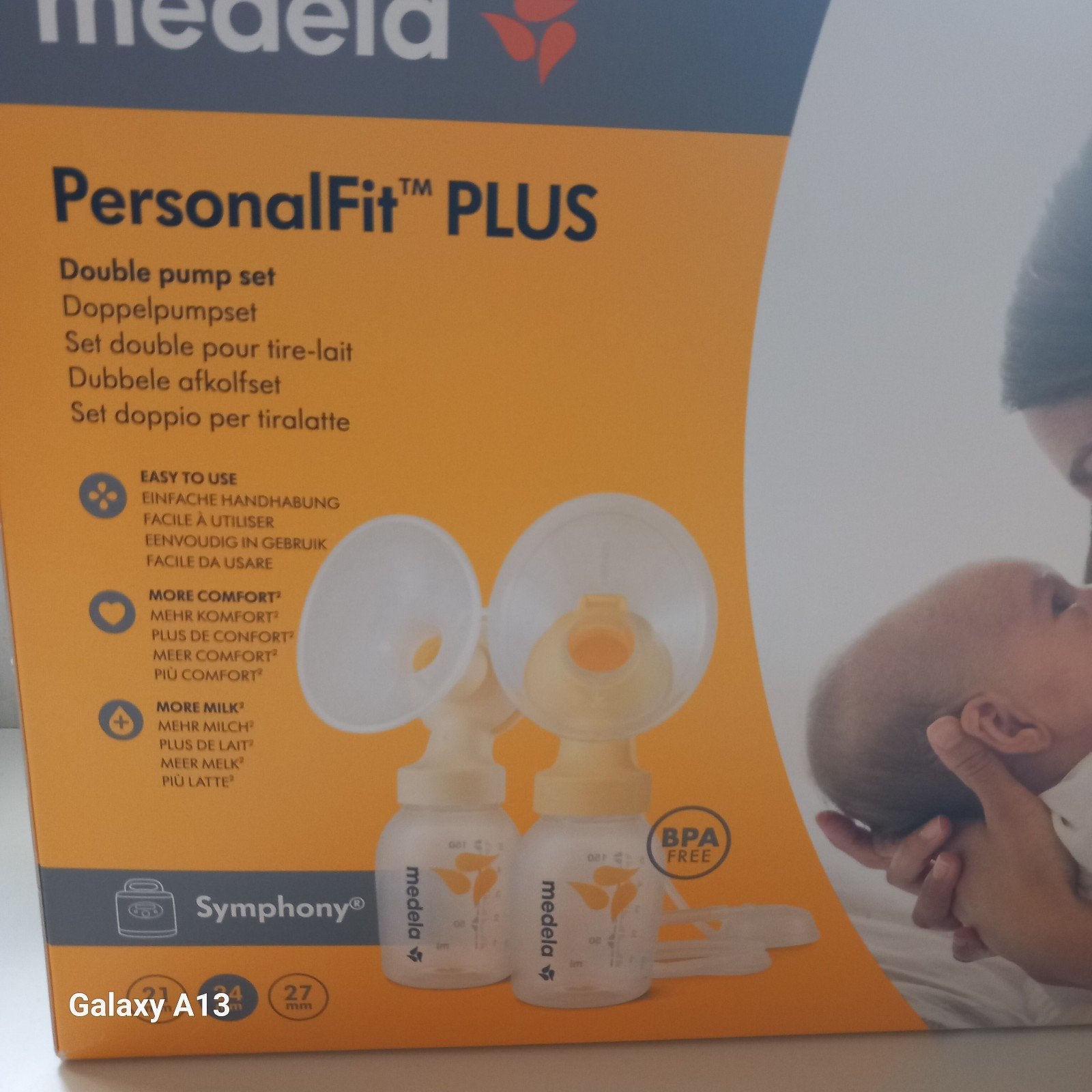 medela doppelpumpset, Autres marques, Enlèvement ou Envoi, Comme neuf, Autres types