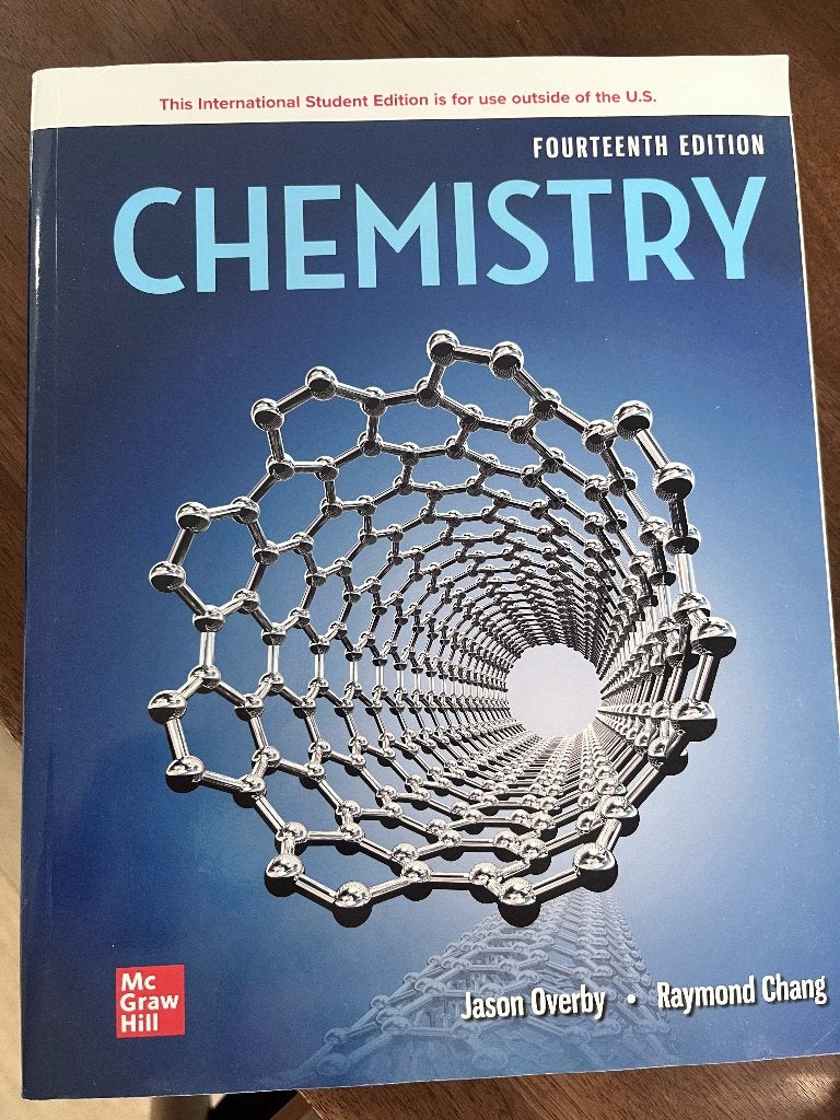 Chemistry ISE - Jason Overby, Raymond Chang, Hoger Onderwijs, Nieuw, Ophalen of Verzenden, Gamma