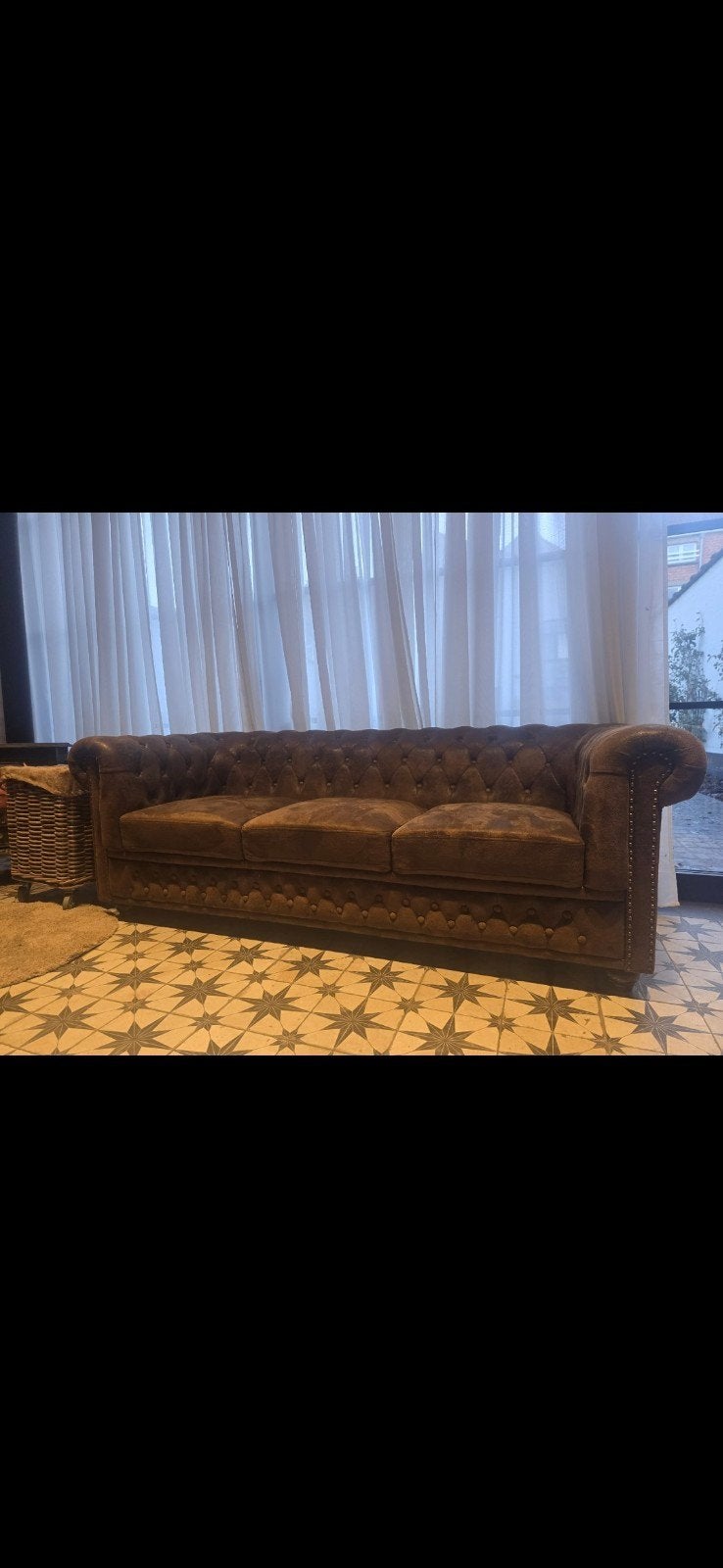 chesterfield sofa, Ophalen