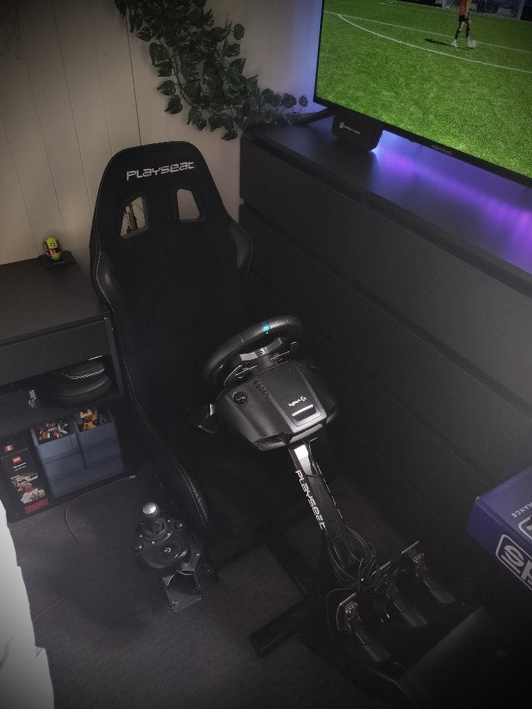 Playseat + Logitech G29 stuur, pedalen & shifter, Ophalen, Zo goed als nieuw, Playseat of Racestoel, PlayStation 3