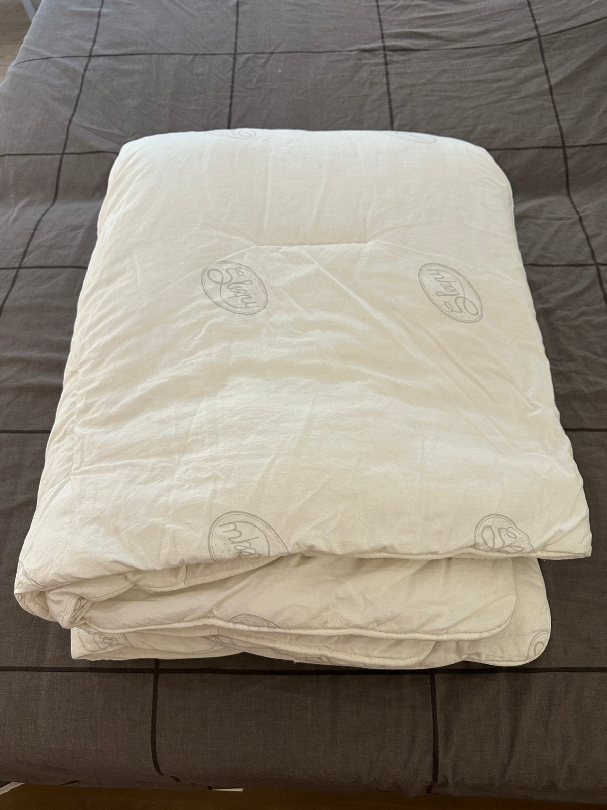 Garnissage de couette d'hiver 150 x 220 Sleepy, Lavable, Enlèvement ou Envoi, Une personne, Coton