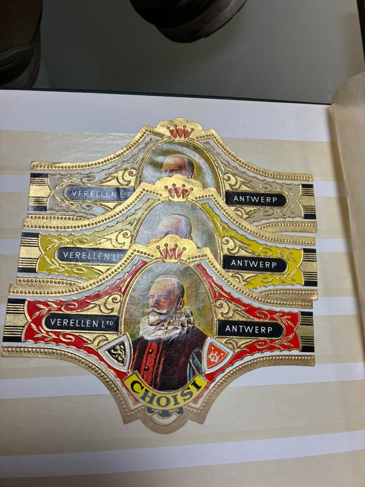 Goede staat sigarenbandjes, Verzamelen, Ophalen of Verzenden, Zo goed als nieuw, Sigarenbandjes