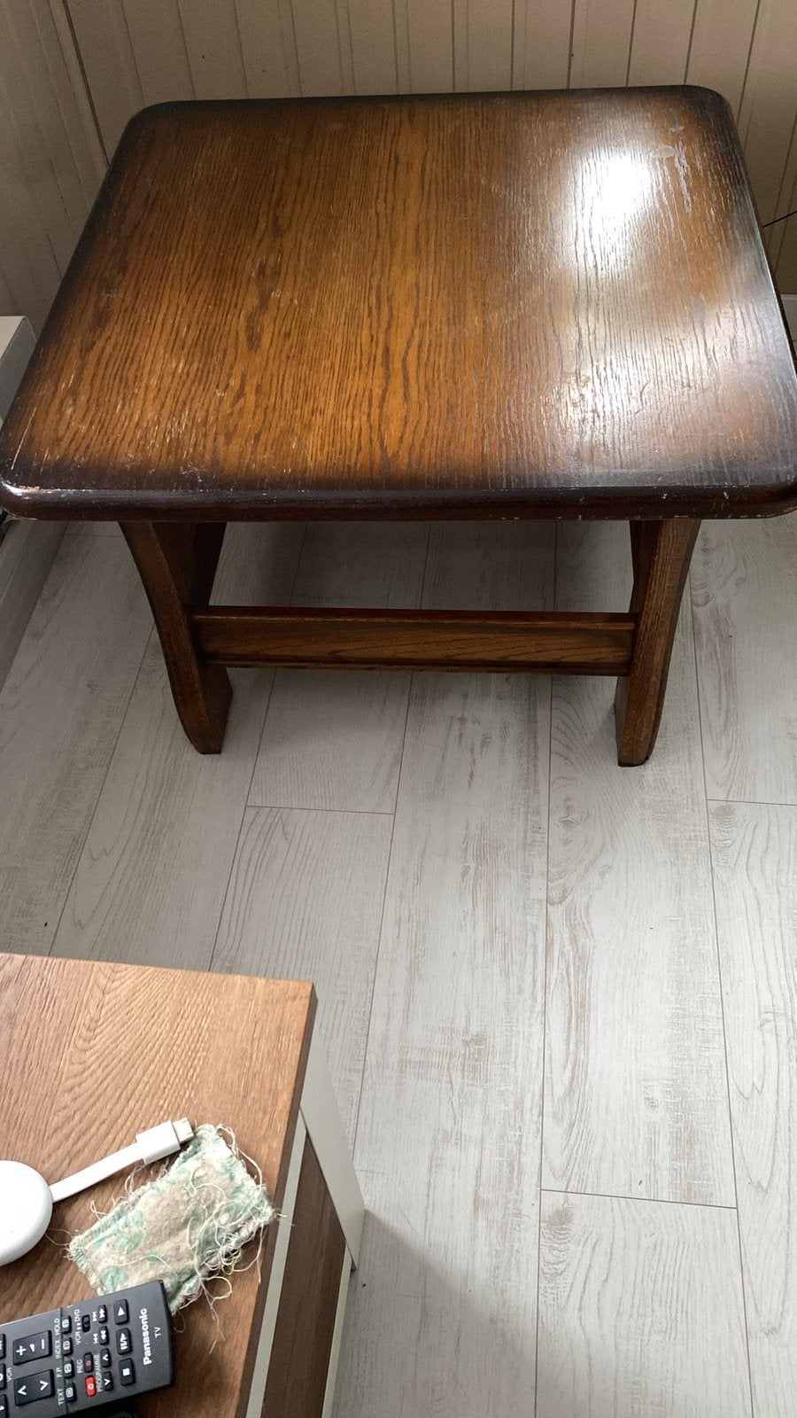 Table basse d’appoint de salon en bois, Enlèvement, Comme neuf, Bois